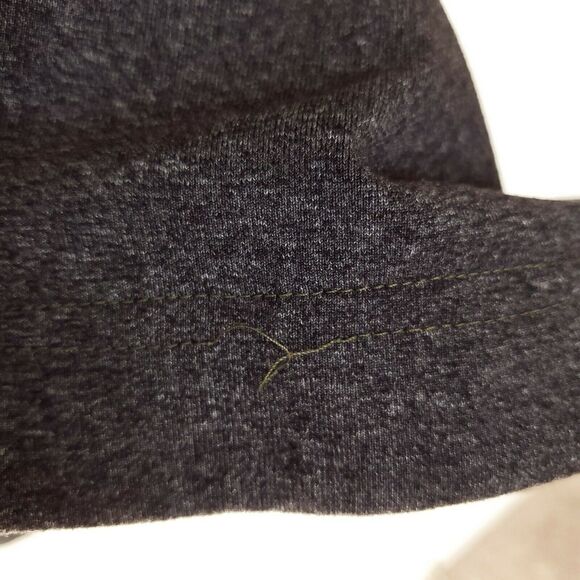 Lululemon Kung Fu Pants L Gray Hip Back Pockets Flat Seams Gym Training - Picture 9 of 10